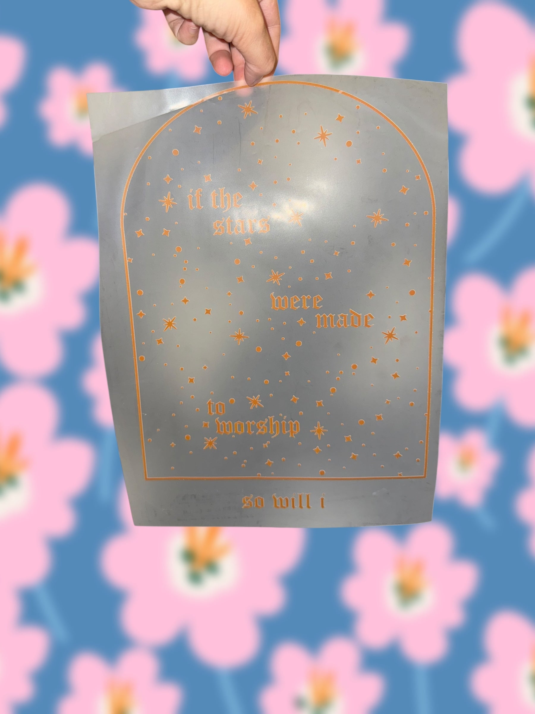 If the Stars Were Made to Worship (adult)