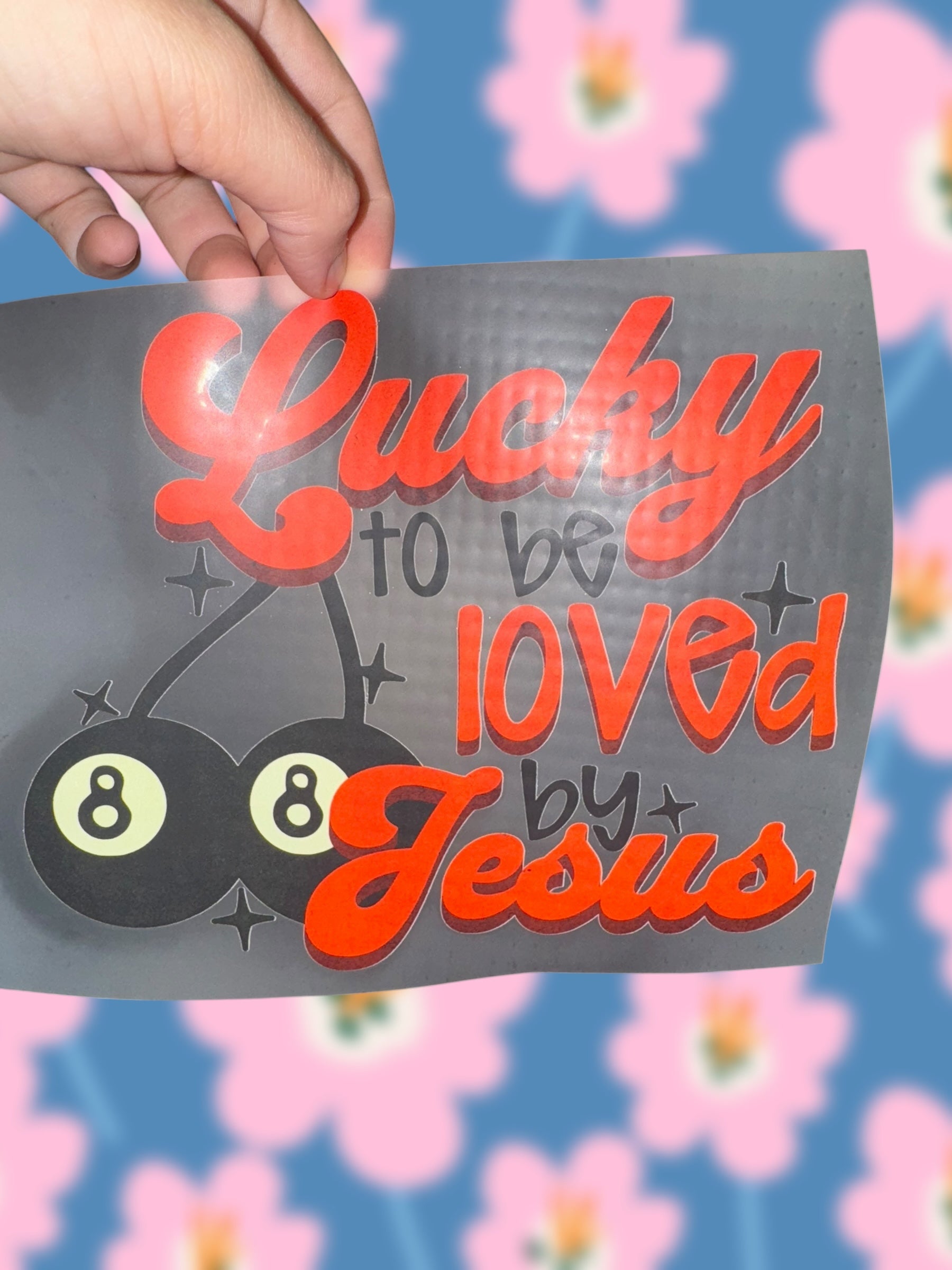 Luck to be loved by Jesus (youth)